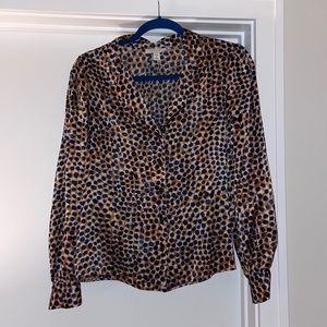 Top shop multi color blouse! Size 8